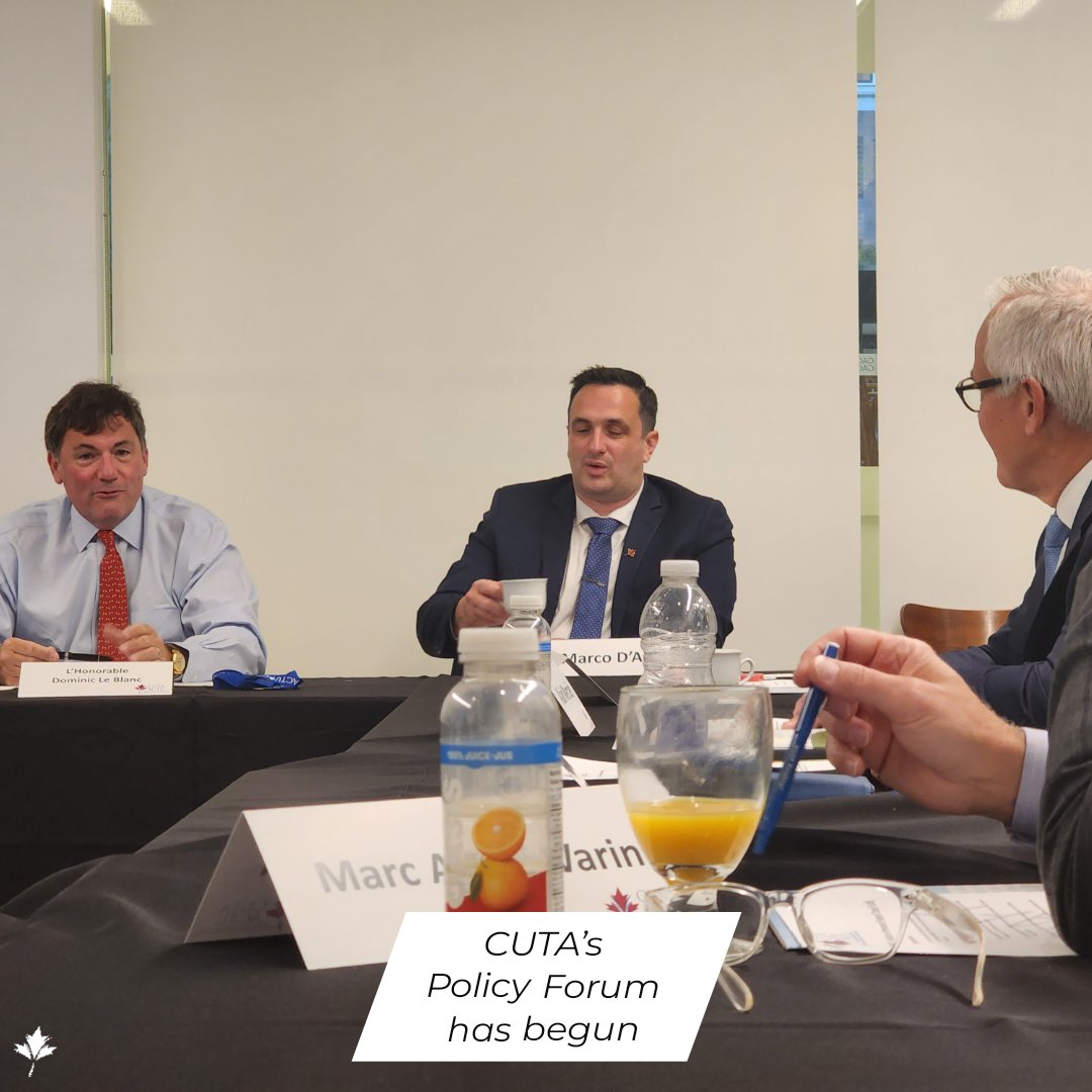 canadiantransit's tweet photo. Our Policy Forum in Ottawa is underway and we thank the Honorable Dominic LeBlanc @DLeBlancNB Minister of Intergovernmental Affairs for speaking with out Executive committee this morning.
#CDNpoli #CDNtransit https://t.co/deJBBo3URI
