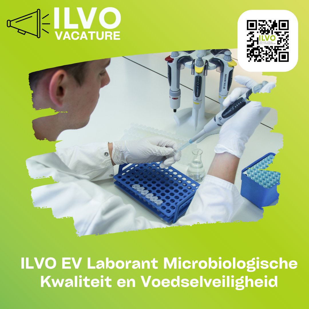 ILVOvlaanderen's tweet photo. 🧪 Ben je een nauwgezette #laborant met een passie voor levensmiddelenmicrobiologie?
📚 Heb je kennis van klassieke en moleculaire #microbiologie?
🔬 Wil je meehelpen aan top-onderzoek voor de #agro-voedingsketen?
🥼 Dan ben jij de persoon die we zoeken! https://t.co/YVaYQZWji9