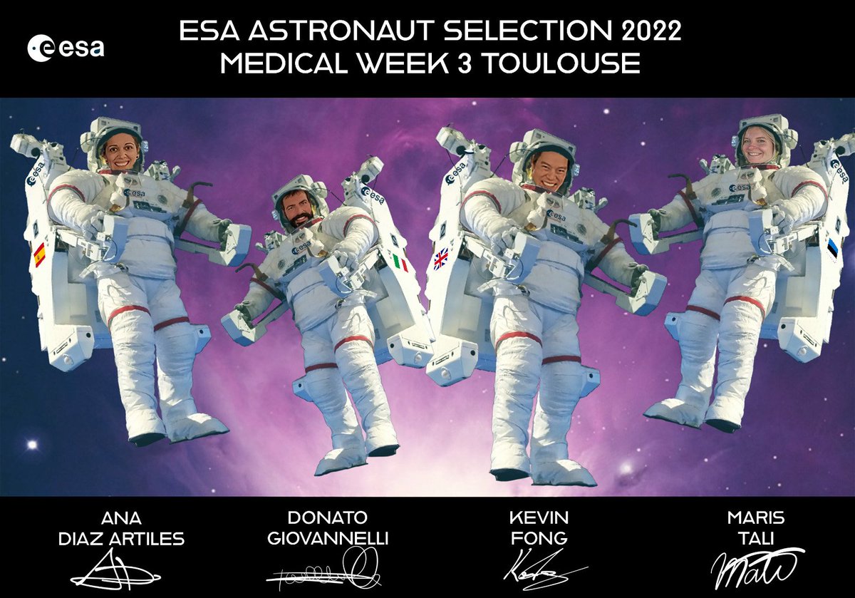 My run for the stars is officially over. Last year I've applied to the @esa #AstronautSelection. We started in ~22,000 very talented applicants. Sadly, today I got the news that I will not be invited to the panel interview 1/7
