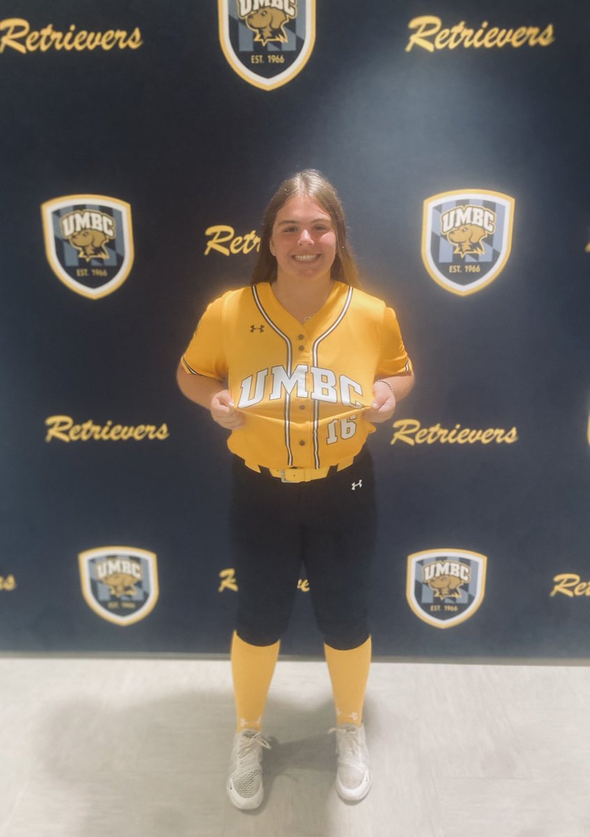 hannahhearll's tweet photo. Thank you to @UMBCsoftball for a great visit yesterday!! I enjoyed every second getting to know what it’s like being a retriever! Special thanks to @CoachKuhlmeyer @Cshepdev7 Coach Bax &amp; some of the players for a great day! @VirginiaOCElite @SoftballOchs https://t.co/22UGBCgiXe
