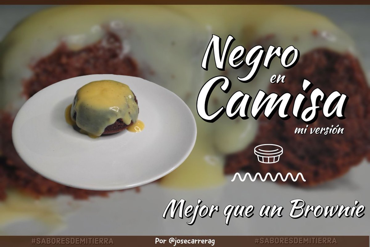 Siempre he disfrutado de un buen brownie, pero desde que probé el postre Negro en Camisa, esa combinación de un tipo soufflé de #chocolate con crema inglesa, ahora ya tengo mi postre chocolatoso favorito. Conoce mi versión de esta #Receta #hive 👇

peakd.com/hive-100067/@j…