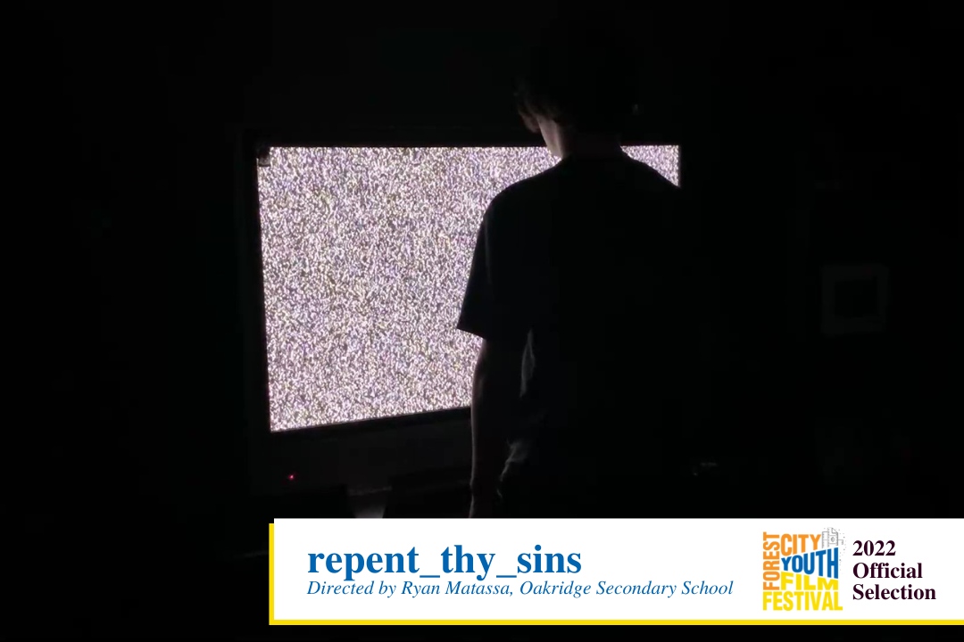 FCyouthFilm's tweet photo. repent_thy_sins 👁
👉 ”A conflict of feeling. Never knowing, never seeing, only viewing what is left. Neverless all that matters is the truth. Which that is his honesty.”
#experimentalfilm by Ryan Matassa from @oakridgeoaks!
#FCYFF2022 #studentfilm #youthfilmmaking #SWOntFilm https://t.co/nqLXqIuank