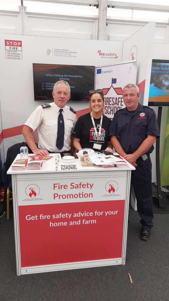 1st day of ploughing championships #FireSafety #Ploughing2022
