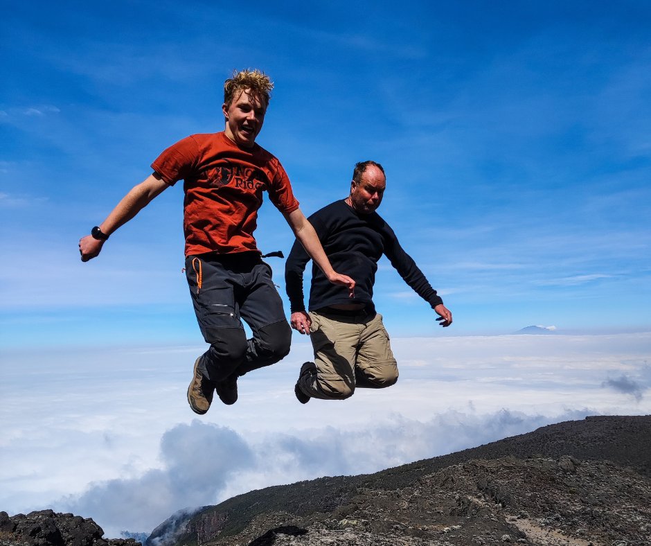 Jumping for joy on Kilimanjaro!

#kilimanjaro #climbkilimanjaro #travel #followalice #travel #travelphotography #photography #nature #travelgram #kilimanjaro #tanzania #daressalaam #dodoma #kilimanjarosafari #trekking #hiking #mountains #trekkingafrica