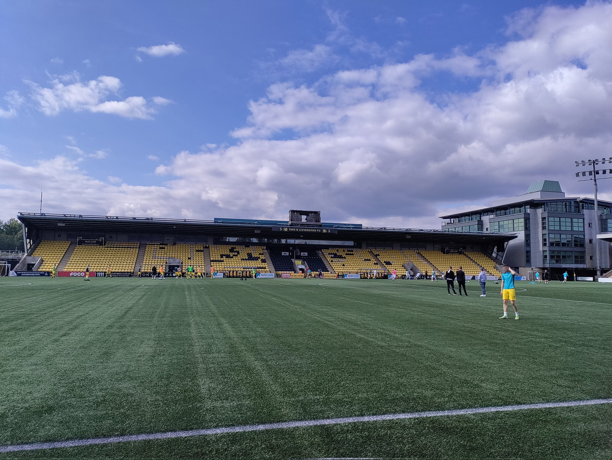 Craig Cairns on Twitter "🍝At the Tony Macaroni Arena. It looks like