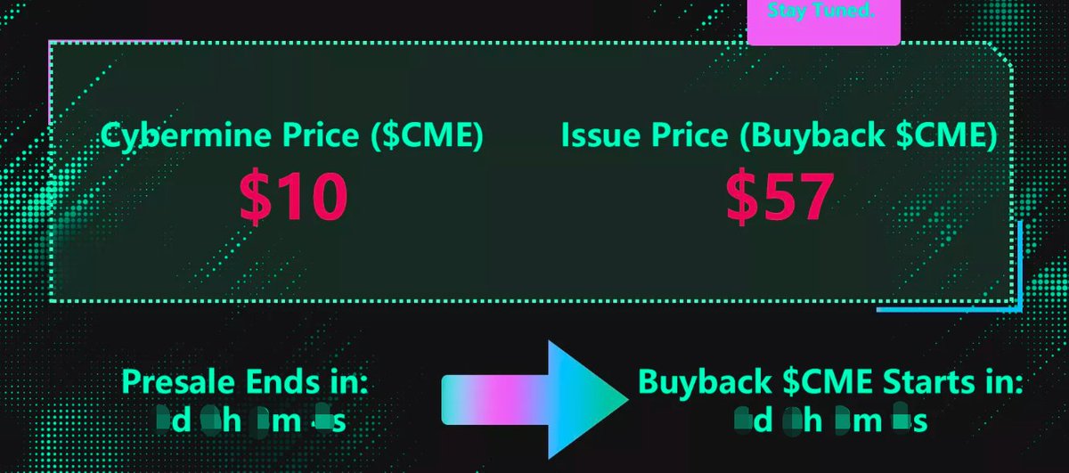 Cybermine Finance tweet media
