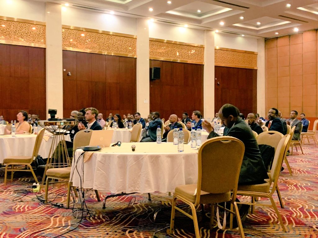 A cross section of participants at the ongoing #LASERR4D Workshop in Addis Ababa, Ethiopia. We are represented by <a href="/RoyMayega/">Roy William Mayega</a> RAN Deputy Chief of Party. He delivered a Key Note on "Fostering resilience of communities through innovations: The Resilient Africa Network experience".