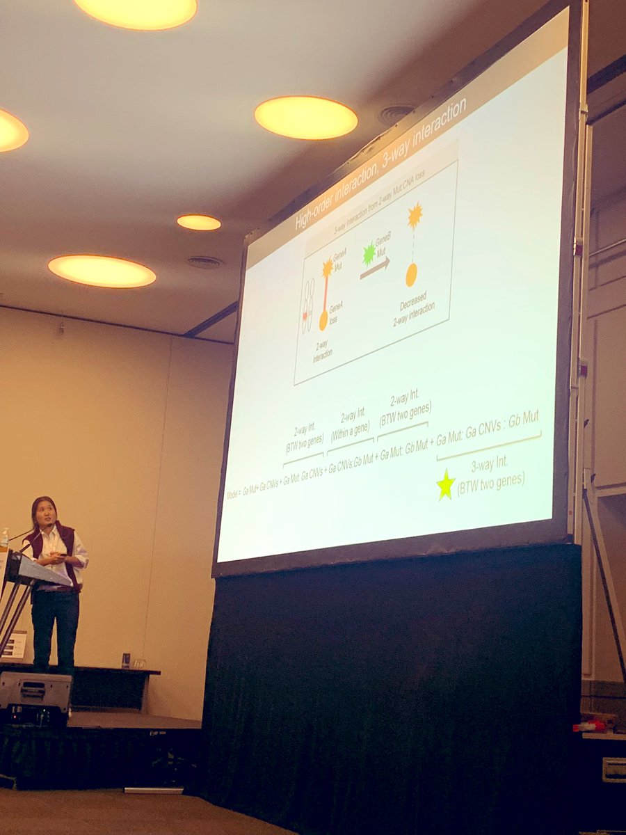 “Many cancer genes actually switch between acting as one-hit or two-hit drivers”
Super interesting highlight talk by <a href="/SolipPark1/">Solip Park</a> from <a href="/CNIOStopCancer/">CNIO Stop Cancer</a> at #ECCB2022