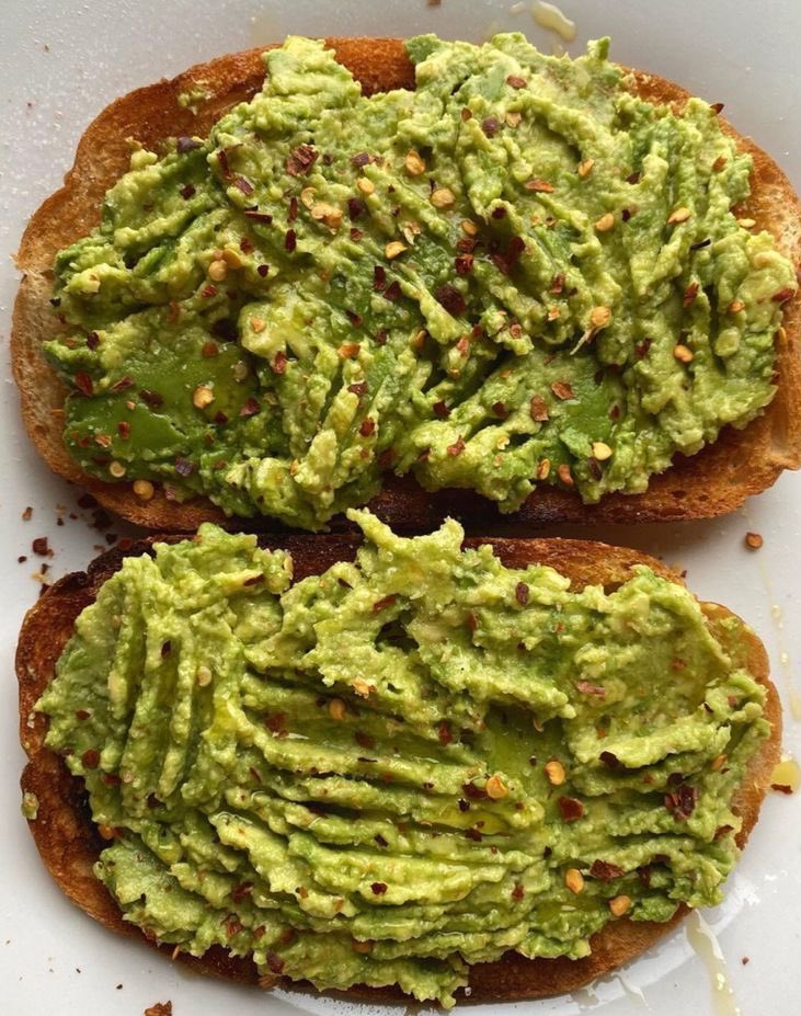 liviuuh's tweet photo. avocado toast is always on my mind https://t.co/5zYSer1YQf