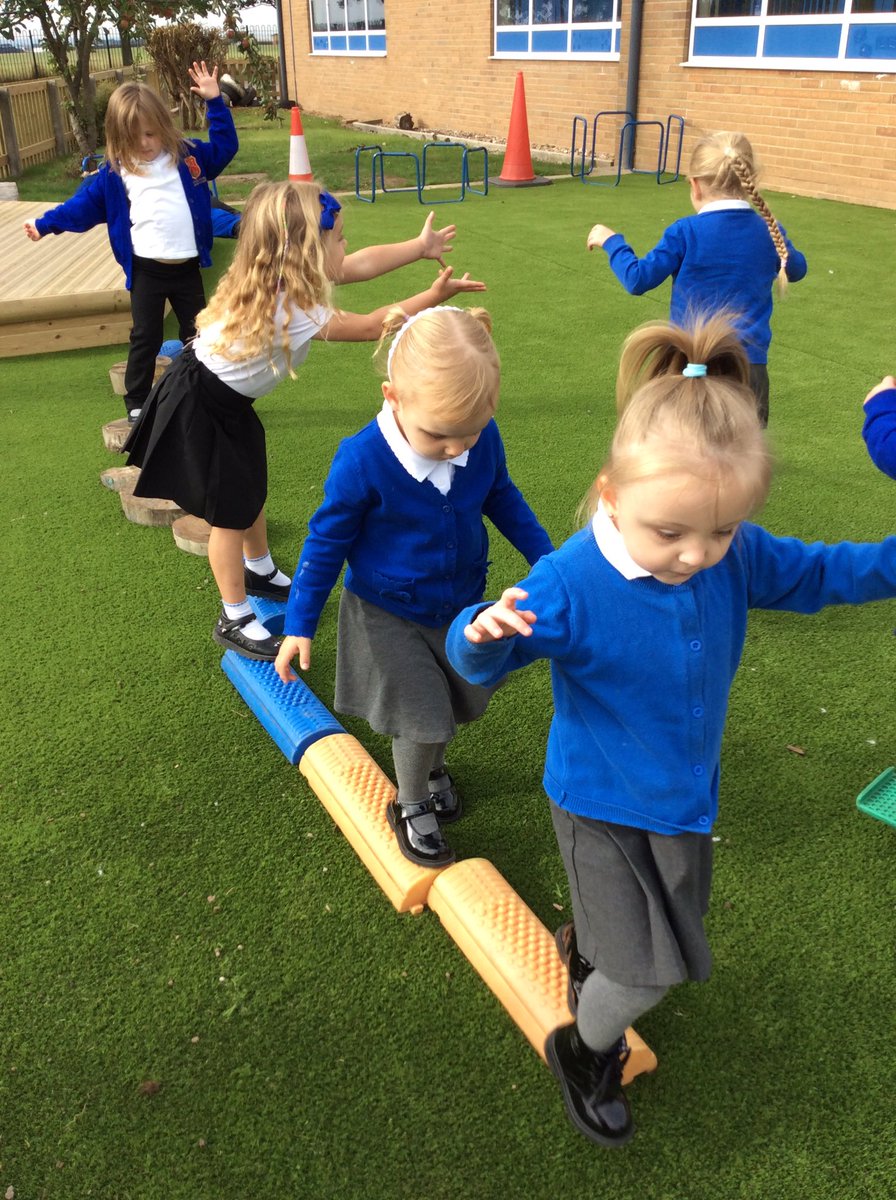 PatPriAcad's tweet photo. Mrs Hunter and Team EYFS have had a wonderful day exploring, balancing and working as a team @eboractrust #pateyfs. #belonging https://t.co/9bHX9Aqqkg
