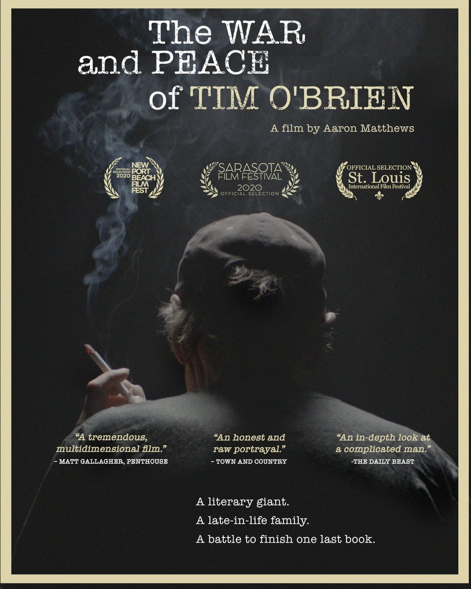 Thrilled to screen THE WAR AND PEACE OF TIM O’BRIEN at The Oakland International Film Festival <a href="/oiff/">OaklandInt'lFilmFest</a> and @HolyNamesUniv today at 3pm. Q&amp;A to follow! Tickets here: oiff.org/events/united-…