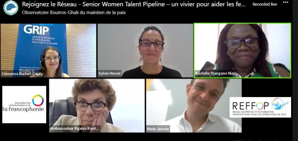 Observatoire Boutros-Ghali du maintien de la paix (@obghali) on Twitter photo 🗞️ Nouvel article de l'<a href="/OIFrancophonie/">La Francophonie</a> sur notre webinaire du 7 septembre sur le Senior Women Talent Pipeline
Retrouvez l'article ici 👉tinyurl.com/2p8zyw35
<a href="/UN_SWTP/">United Nation's Senior Women Talent Pipeline, SWTP</a>
#womeninpeacekeeping #ONU #reffop #genderparity #UNtalent #SWTP2022 🗞️ Nouvel article de l'<a href="/OIFrancophonie/">La Francophonie</a> sur notre webinaire du 7 septembre sur le Senior Women Talent Pipeline
Retrouvez l'article ici 👉tinyurl.com/2p8zyw35
<a href="/UN_SWTP/">United Nation's Senior Women Talent Pipeline, SWTP</a>
#womeninpeacekeeping #ONU #reffop #genderparity #UNtalent #SWTP2022