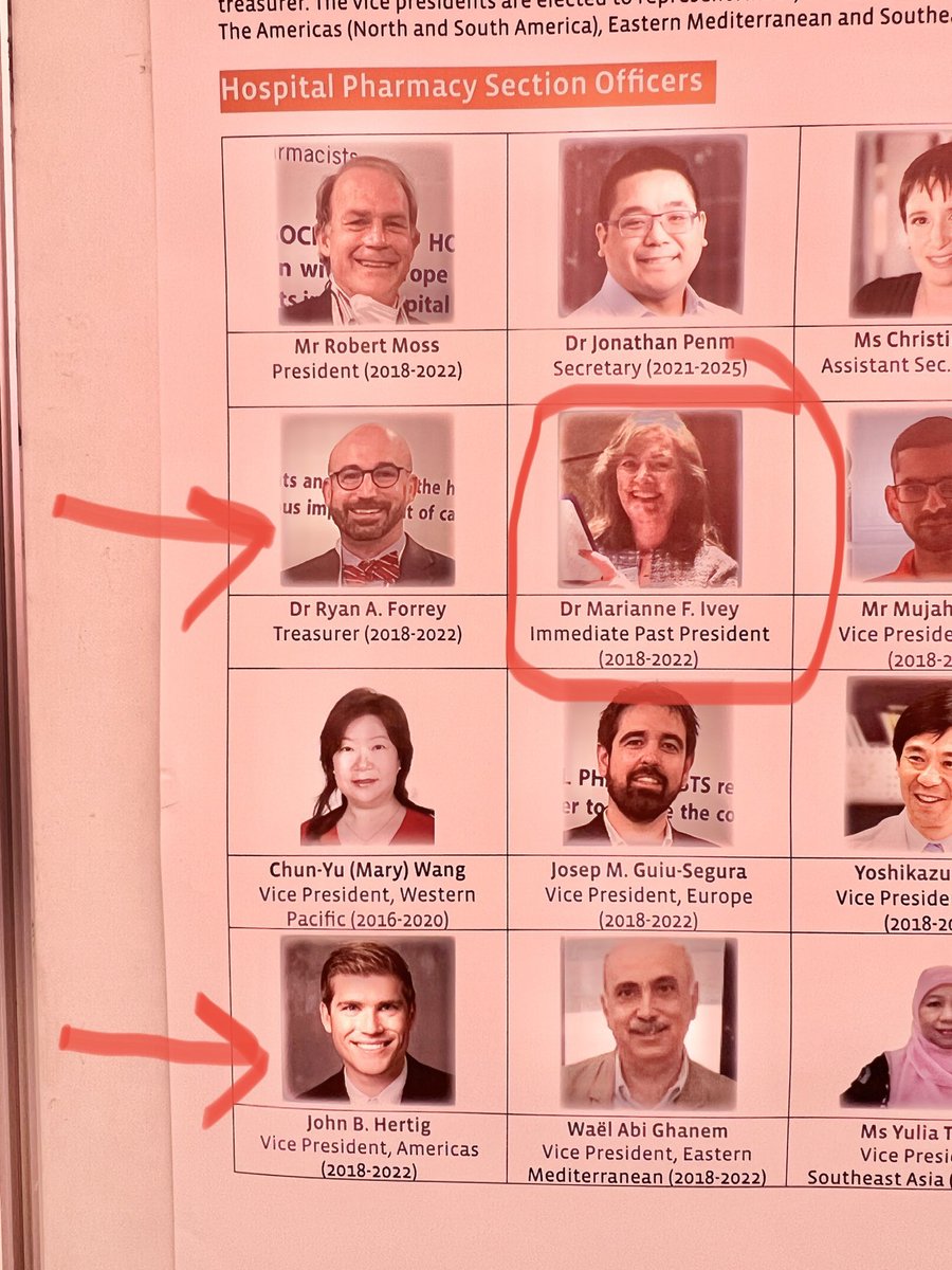 Wow 3 past ⁦<a href="/osu_pharmacy/">Ohio State Pharmacy</a>⁩ ⁦<a href="/OSUWexMed/">The Ohio State University Wexner Medical Center</a>⁩ faculty leading ⁦<a href="/FIP_org/">FIP</a>⁩ global #pharmacists 💪👍💪 ⁦@mganio_ASHP⁩ ⁦<a href="/JHertig/">John Hertig</a>⁩ ⁦<a href="/FloridaPharmDir/">FloridaPharmDir</a>⁩ ⁦<a href="/DrJenRodis/">Jennifer Rodis</a>⁩ ⁦<a href="/SICUPharmD/">Tony Gerlach</a>⁩ ⁦<a href="/CardioKp/">Kerry Pickworth</a>⁩