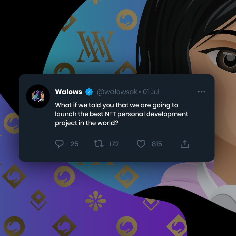 walowsok's tweet photo. What if?
โ
Get ready โ the Walows are coming!
#walows #beyourbestself #personaldevelopment #meditation #NFTs #Mindfulness #NFTCommunity https://t.co/ZlsWeMGMKL