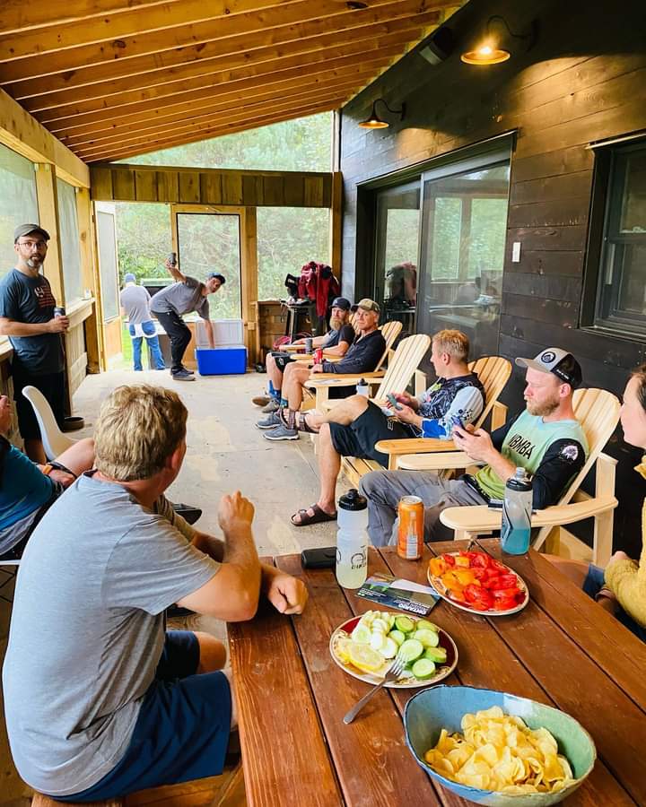 MLATours's tweet photo. Following Hurtin in Haliburton on Friday and Saturday, we headed back to The LINNK to host the Huntsville Mountain Bike Association fundraising ride, organized by @thebikeshopsca.

It was our pleasure to provide route design, food and post ride hangout space for riders. https://t.co/2LZMzYlGUq