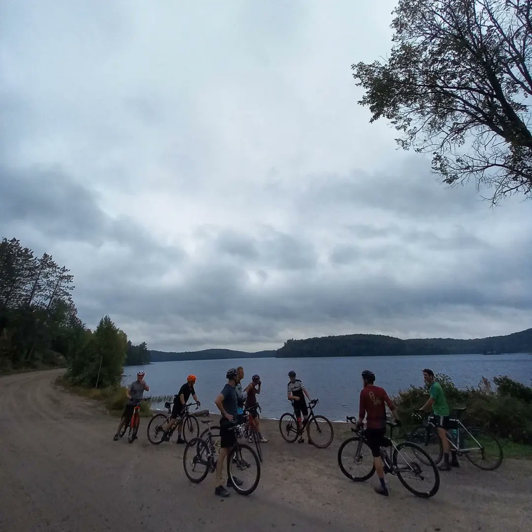 MLATours's tweet photo. Following Hurtin in Haliburton on Friday and Saturday, we headed back to The LINNK to host the Huntsville Mountain Bike Association fundraising ride, organized by @thebikeshopsca.

It was our pleasure to provide route design, food and post ride hangout space for riders. https://t.co/2LZMzYlGUq