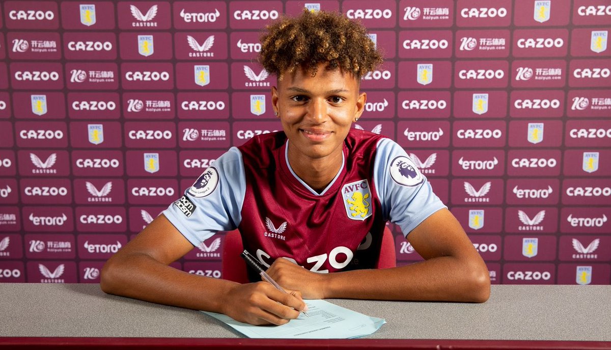 academyavfc's tweet photo. The club has today announced that attacking midfielder Omari Kellyman has put pen to paper on a professional contract with the club. 

Congratulations Omari! #AVFC https://t.co/ytJ7P0zS8a