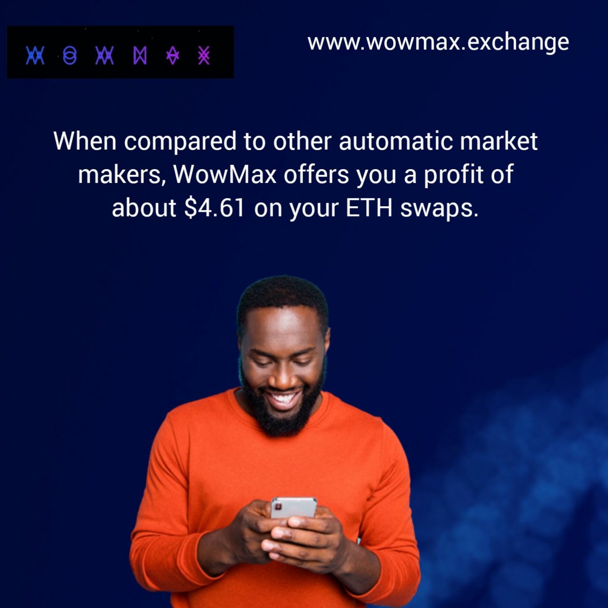 Mizter_AB's tweet photo. When compared to other automatic market makers, @WowmaxExchange offers you a profit of about $4.61 on your ETH swaps.
#WowMax #WowSwap #DeFi #web3 #Crypto #Dex https://t.co/rgi5XcLrF5