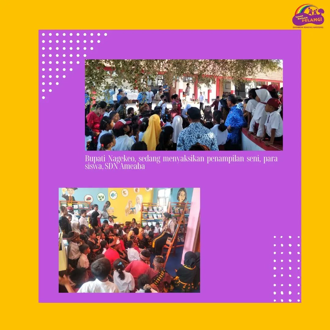 Taman Bacaan Pelangi tweet media