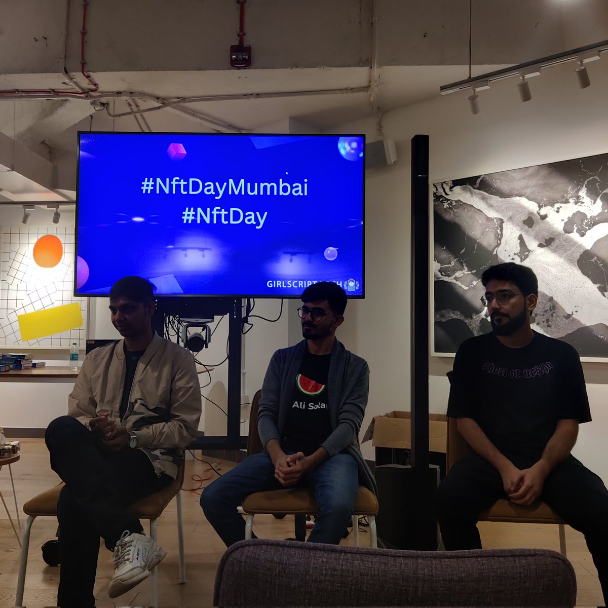 thedesignerabhi's tweet photo. Glad to know that Mumbai has Web3 clout. #NFTDay #nftdaymumbai #web3 #NFTs https://t.co/pH6JBnoo8J