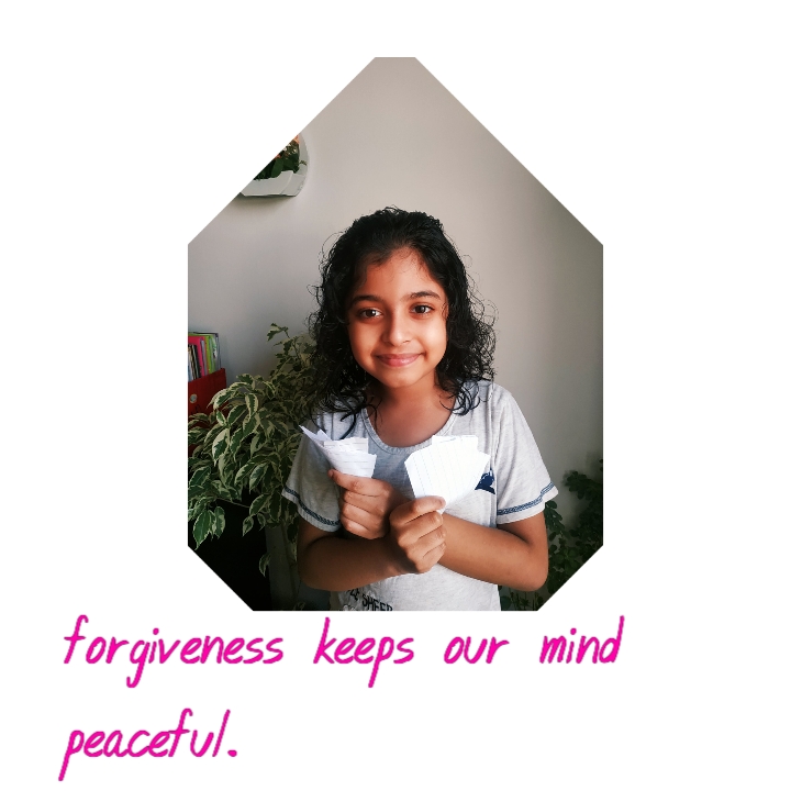NaziaNaseer9's tweet photo. Summer gratitude task  Write on a piece of paper one moment of your life you want to forgive yourself or someone for. Write it on a piece of paper and tear 
#t4edu #moeuae #adek #strongschools #bestschoolprize 
@t4educ  @moeuaeofficial @adek_tweet
 @shiningstarschl https://t.co/OBFte5Qu8K