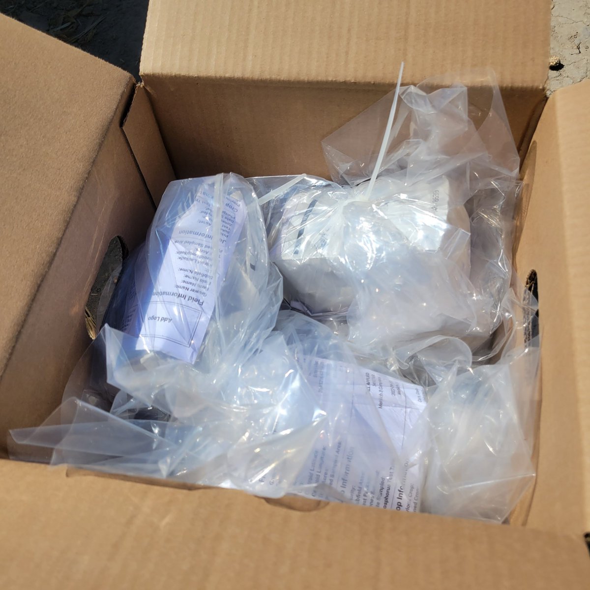 We’re sampling under some big Texas skies today. Hard to beat this office! #SamplingSeason