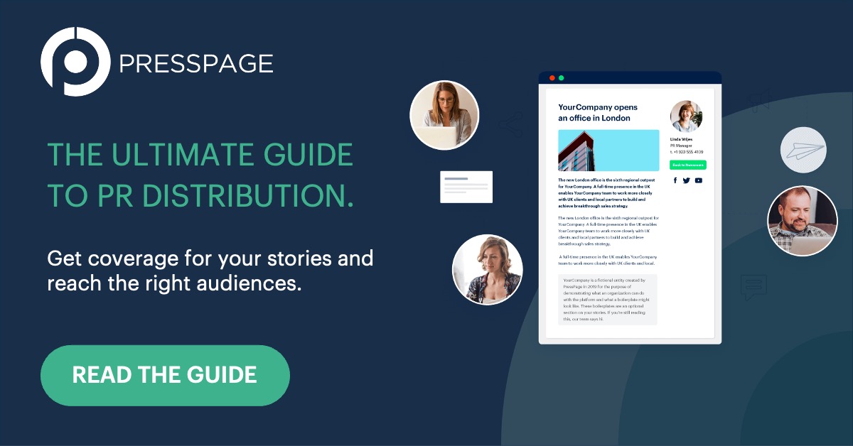 PresspageHQ's tweet photo. Great Press Release Distribution is all about getting to the right journalists at the right time. This guide will show you how to ensure that your #PR technology delivers your news to the right journalist.
https://t.co/uysgOrMtde
#PRtips #PRsoftware #CommsWork https://t.co/cj1T9fu9BF