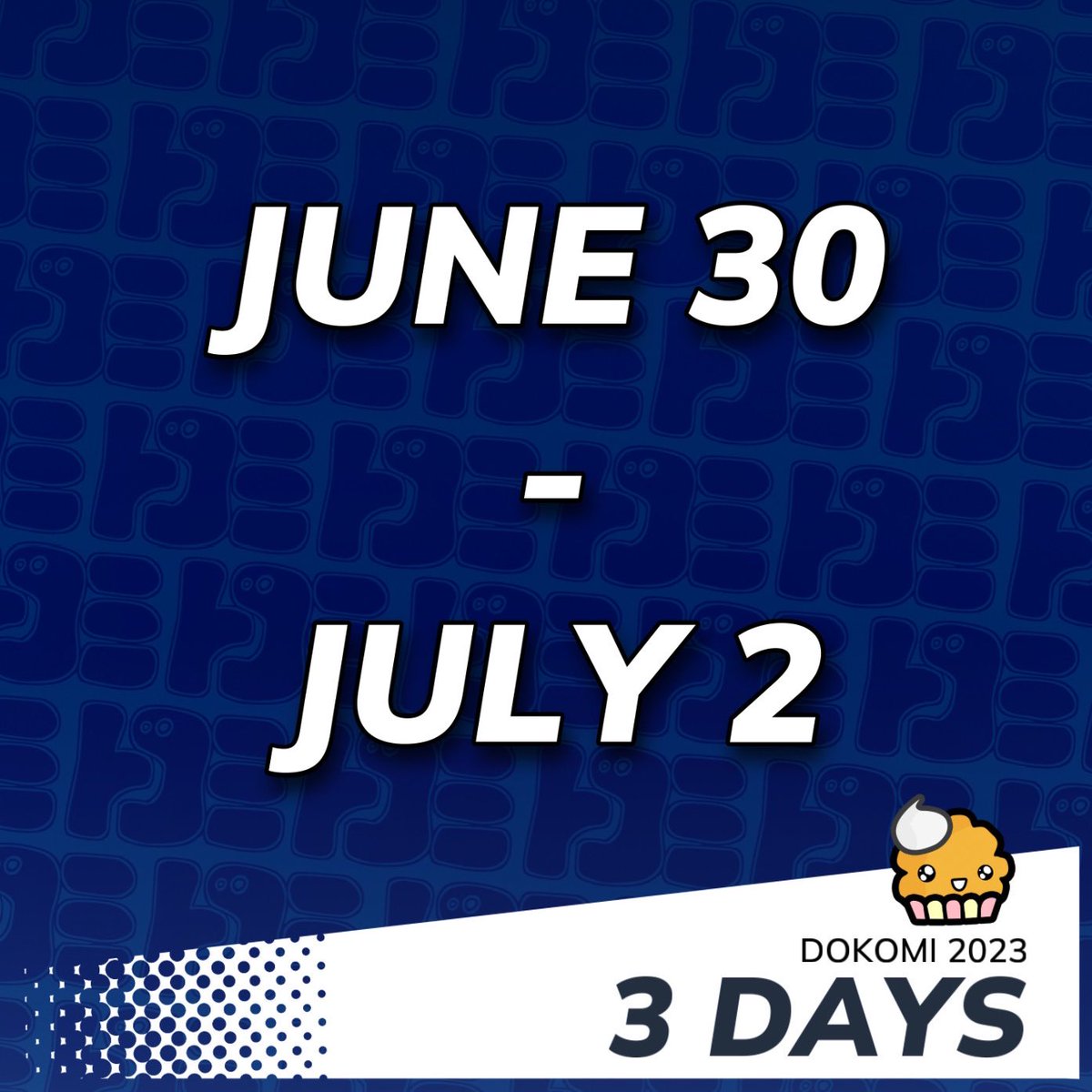 DoKomi's tweet photo. 📰DoKomi goes 3 DAYS!📰

The new date of #DoKomi2023 is

🗓June 30 - July 2, 2023🗓

You can expect 3 full convention days with a well-rounded program all about Anime &amp; Japan✨

We look forward to welcome you back in Düsseldorf❤️ https://t.co/1ViTsrY4P1