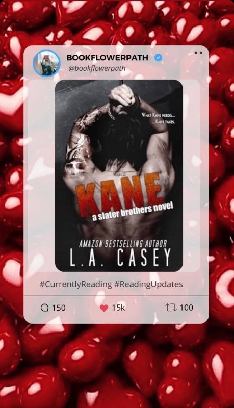 bookflowerpath's tweet photo. [cr] #Kane #SlaterBrothers by @AuthorLACasey
#SlaterBrothersSeries #LACasey #KaneAideen #KaneSlater #Aideen #bookedits #booktwt #booktok #bookreview #bookaholic #bookaddict #booklover #bookblogger #bookstagram #bookrecommendations #booknerd #reading #booklife https://t.co/r1yV6iVykw