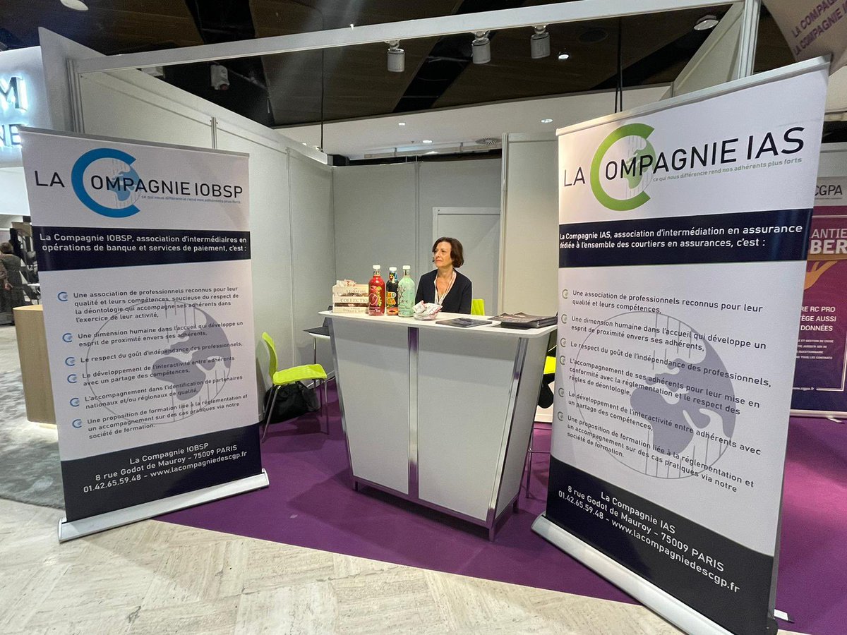 On vous attend aux @JDC_Courtage aujourd’hui et demain stand 34 Hall Ternes. #courtage #courtier