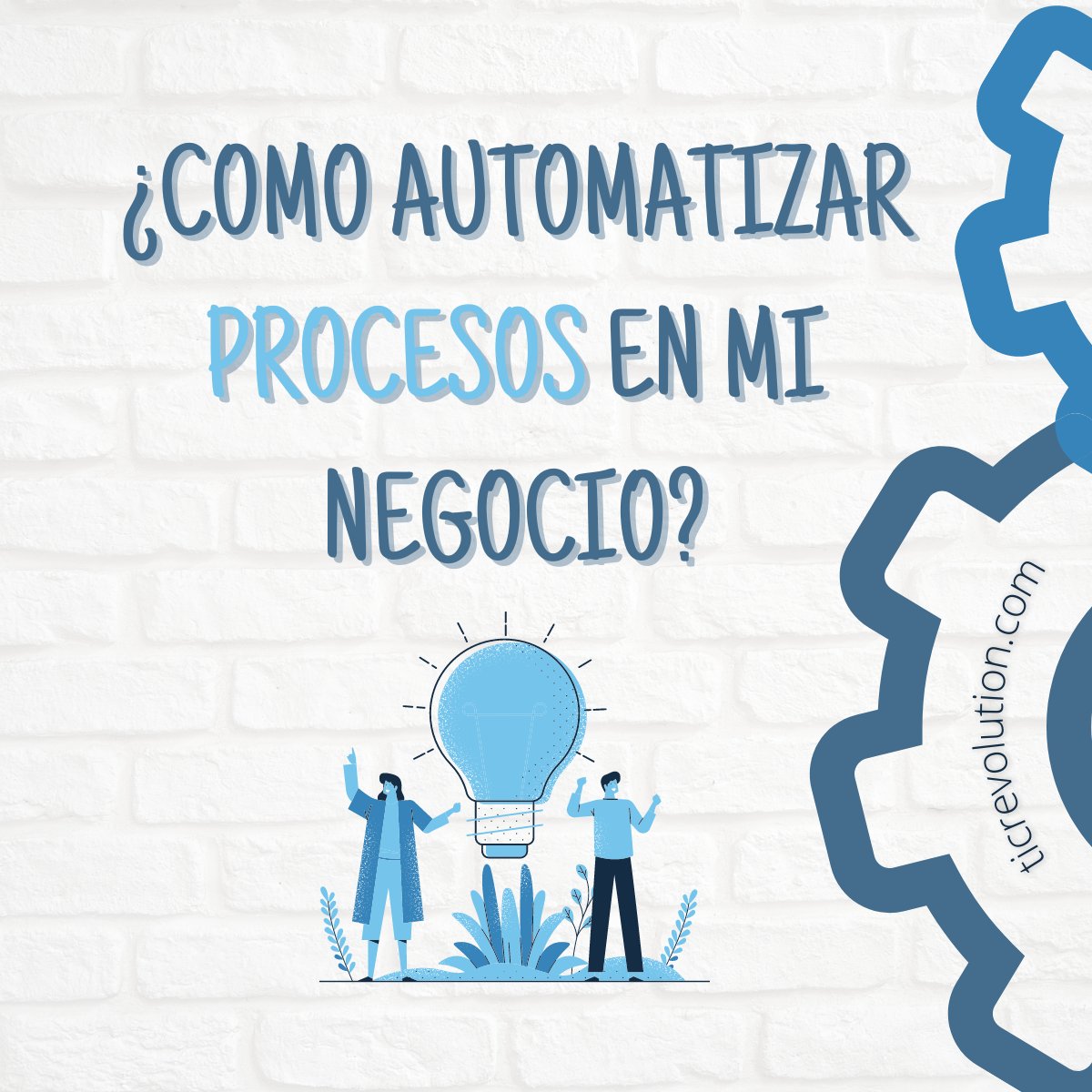 🚀 #TicRevolution | 𝗔𝘂𝘁𝗼𝗺𝗮𝘁𝗶𝘇𝗮𝗿 𝗽𝗿𝗼𝗰𝗲𝘀𝗼𝘀 𝗲𝗻 𝗺𝗶 𝗻𝗲𝗴𝗼𝗰𝗶𝗼⁣
Método de trabajo corporativo cuyo principal objetivo es optimizar el desempeño de las empresas a través de la Gestión de los Procesos de Negocio.