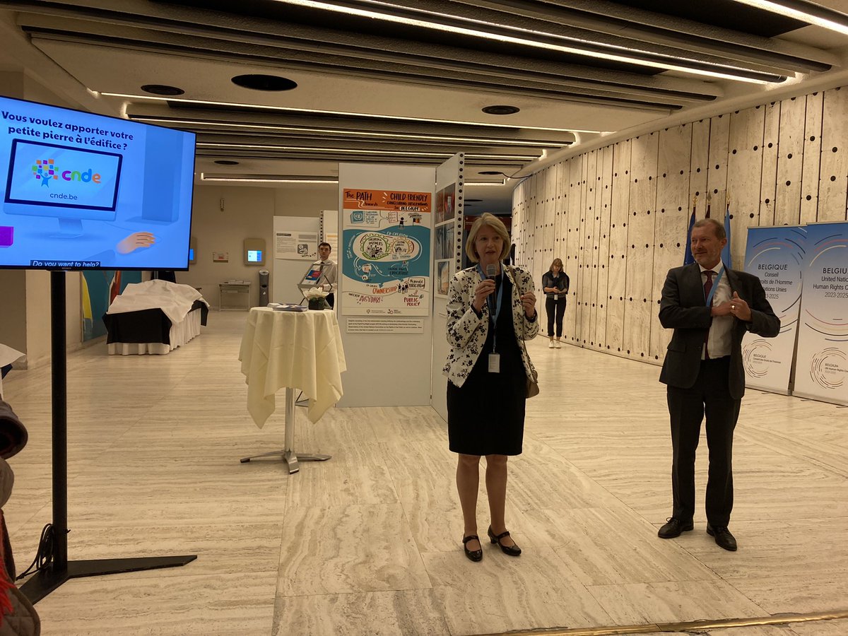 Now at United Nations Palais des Nations #HRC51: the #Fight4YourRight exhibition guided tour! <a href="/BelgiumMFA/">🇧🇪 Belgium MFA</a>