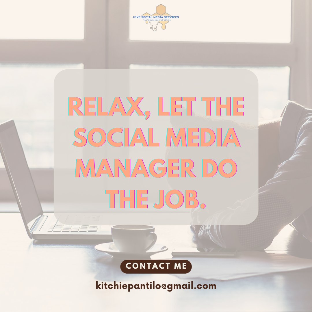 MayKitchie's tweet photo. With a social media manager dedicated to posting consistently throughout the week, you’ll see higher engagement and growth for your business and you'll save time! 😉👌

#socialmediamanagament #digitalmarketing #socialmediasavvy #freelancing #socialmediamanager #socialmediatips https://t.co/jtaUQfZecX