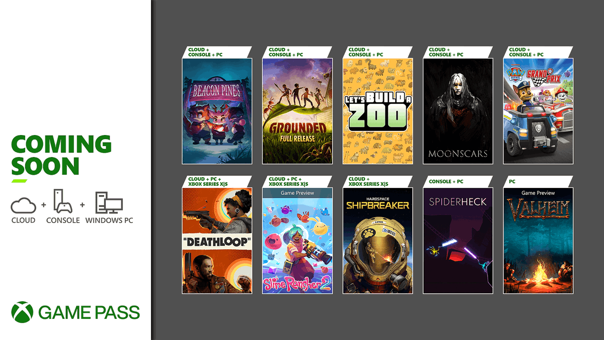 XBOX Game Pass tweet media