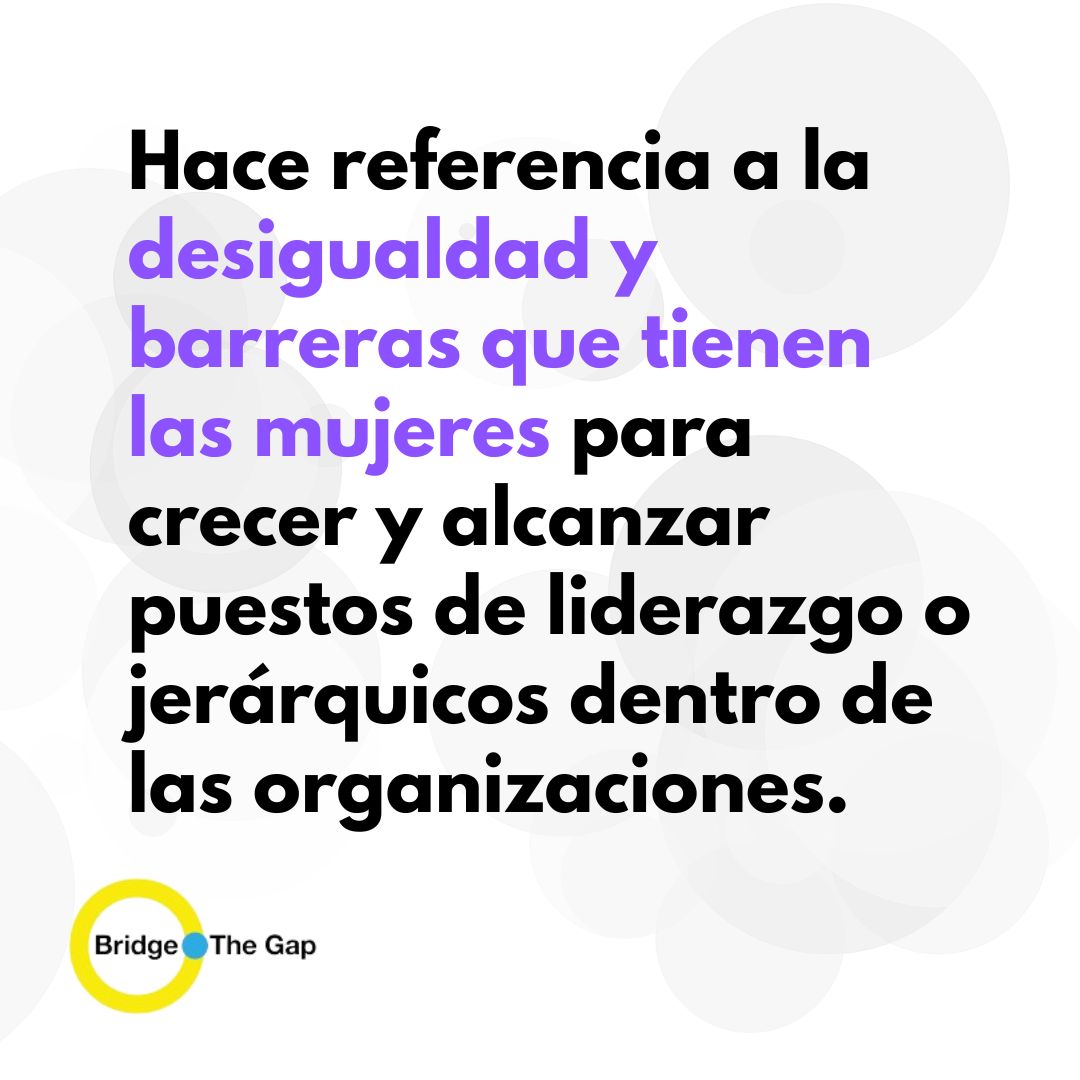BridgeTheGapCom's tweet photo. #WikiBridge | ¿Sabes qué significa #TechoDeCristal?🤔 https://t.co/84JLlkA33A