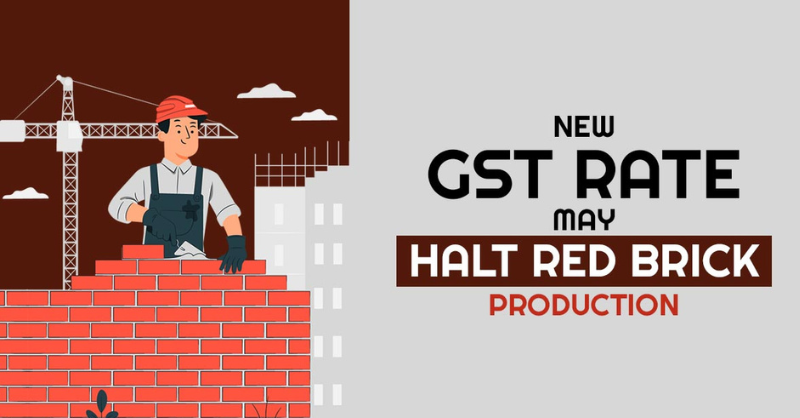 gsthelpline's tweet photo. A new Central Government policy has been opposed by the red brick manufacturers in Gujarat which affects the sale of the commodity.
#redbrickmanufacturers #gst #GBMF #gstnews