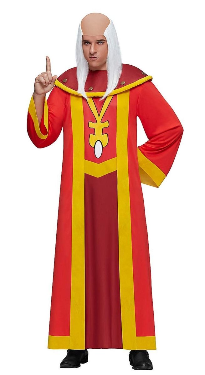 BigScaryStorm's tweet photo. @Toucherandrich 
Send Nick to a Spirit Halloween store to get @KenGriffeyRules a Dungeon Master costume. https://t.co/0alFcT4p8v