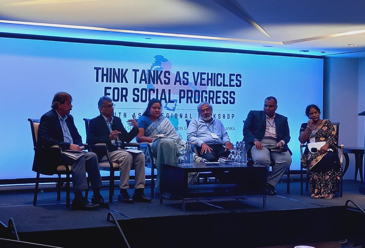 marga_forum's tweet photo. At the South Asia Regional Workshop on Think Tank as Vehicles for Social Progress - at the panel discussion on "Think Tank's future avenues, strategies and roles." https://t.co/89UbNoCuo7