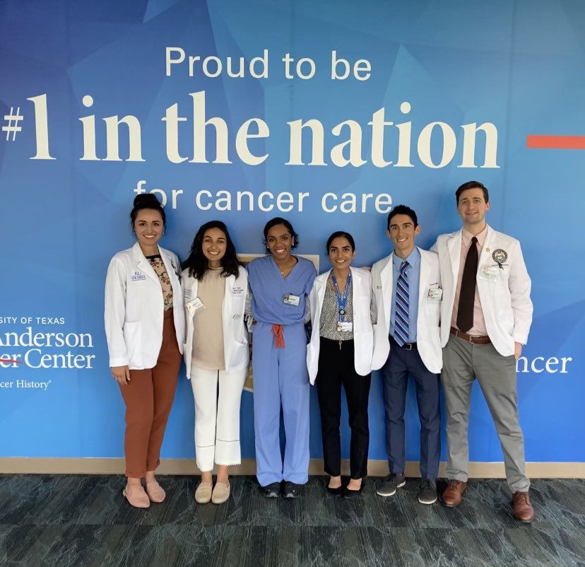 Denise De la Cruz, Ed.D. (@yogagirldd) on Twitter photo #RadOnc #MedEd elective season in full swing at <a href="/MDAndersonNews/">MD Anderson Cancer Center</a> ☢️ One of my favorite parts of the job is meeting the Med students☺️@AROPC_org <a href="/JillGunther/">Jillian Gunther</a> <a href="/ChelseaPinnix/">Chelsea C Pinnix MD PhD</a> <a href="/DMitra_MD/">Devarati Mitra</a> #endcancer #programadminLife #RadOnc #MedEd elective season in full swing at <a href="/MDAndersonNews/">MD Anderson Cancer Center</a> ☢️ One of my favorite parts of the job is meeting the Med students☺️@AROPC_org <a href="/JillGunther/">Jillian Gunther</a> <a href="/ChelseaPinnix/">Chelsea C Pinnix MD PhD</a> <a href="/DMitra_MD/">Devarati Mitra</a> #endcancer #programadminLife