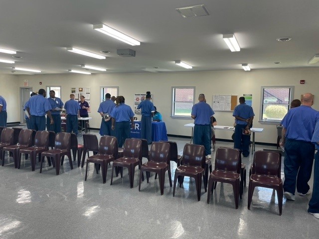 This resource fair is just one example of the incredible work being done by IDOC Hoosier Initiative for Re-Entry - HIRE to prepare re-entering citizens for success!