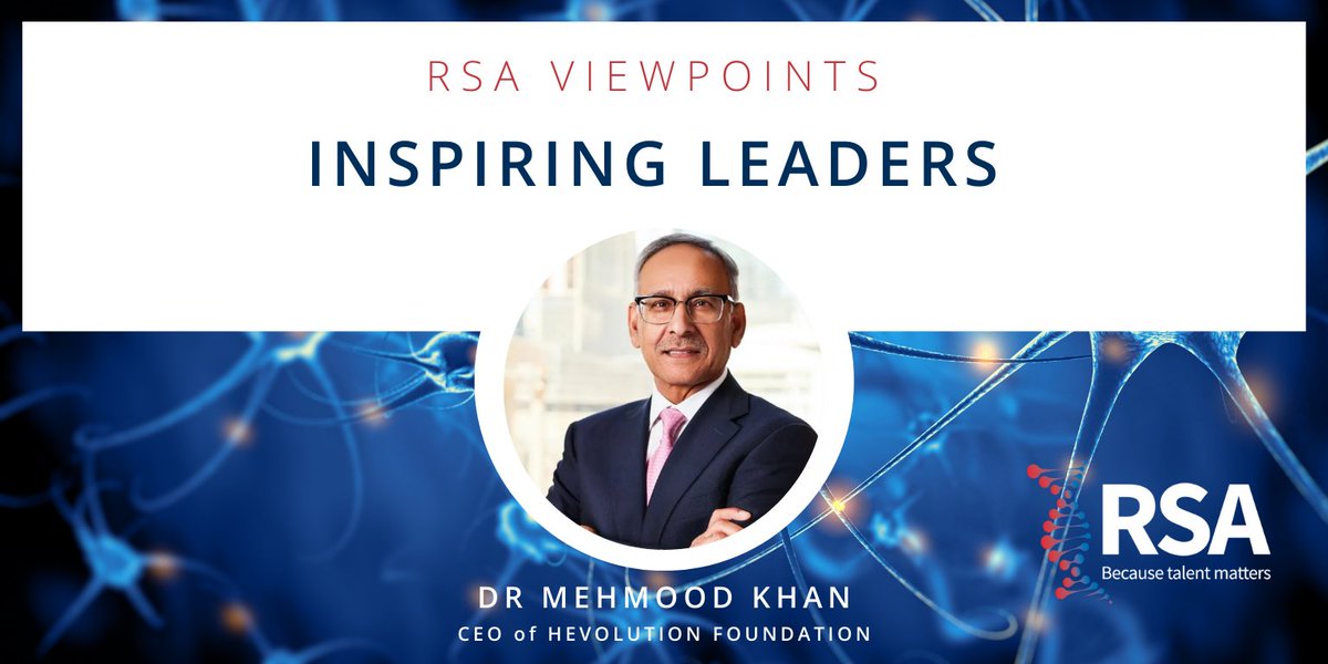 We were honoured to spend some time with Mehmood Khan, CEO of #HevolutionFoundation recently while he shared his thoughts and advice on effective leadership, including some fascinating stories from his own personal journey. Read Part One here. thersagroup.com/inspiring-lead…