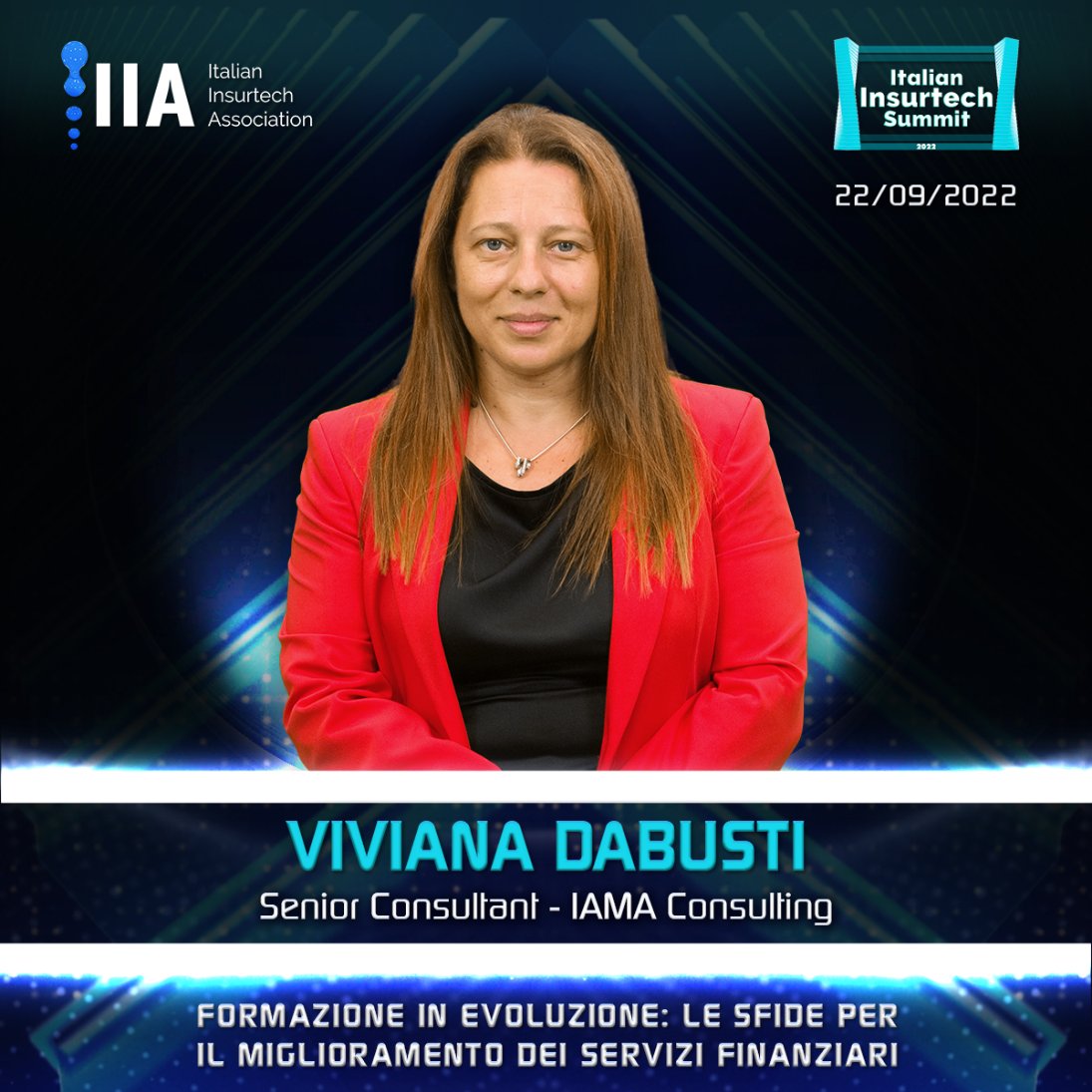 iama_it's tweet photo. Il 22/9 Iama partecipa al Summit di #IIA parlando di Formazione in evoluzione: le sfide per il miglioramento dei servizi finanziari. Guarda lo streaming https://t.co/rQslIfQrhI #IIS2022 #RaiseTheBar #formazione #innovazionedigitale #assicurazioni #servizifinanziari https://t.co/vtzn9NfTsj