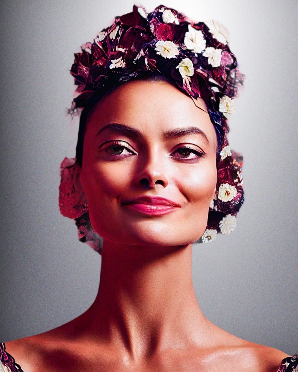 VillageCric's tweet photo. AI generated female model profile picture, wearing a hat in the style of Viviene Westwood.
#ai #midjourney #aiart #fashion #model #profilepictures #modelprofile #saintlaurent #vivienewestwood https://t.co/6bziOrzWfO