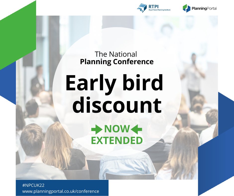Planning Portal on Twitter "RT RTPIPlanners Don't miss out on your early bird ticket to the