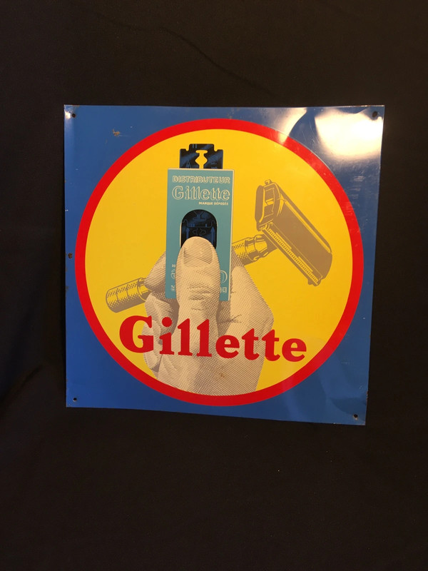 Cab_Curiosite's tweet photo. Magnifique Plaque en tôle Gillette
Très bon état
Carré 33x33cm
Parfait pour une #décoration #vintage et #rétro

N'hésitez pas à nous contactez pour de plus amples informations

#decor #decorationinterieur https://t.co/Tu8cf0jNM0