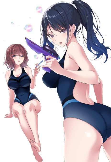 スク水はお好きですか?#私たち問題児 