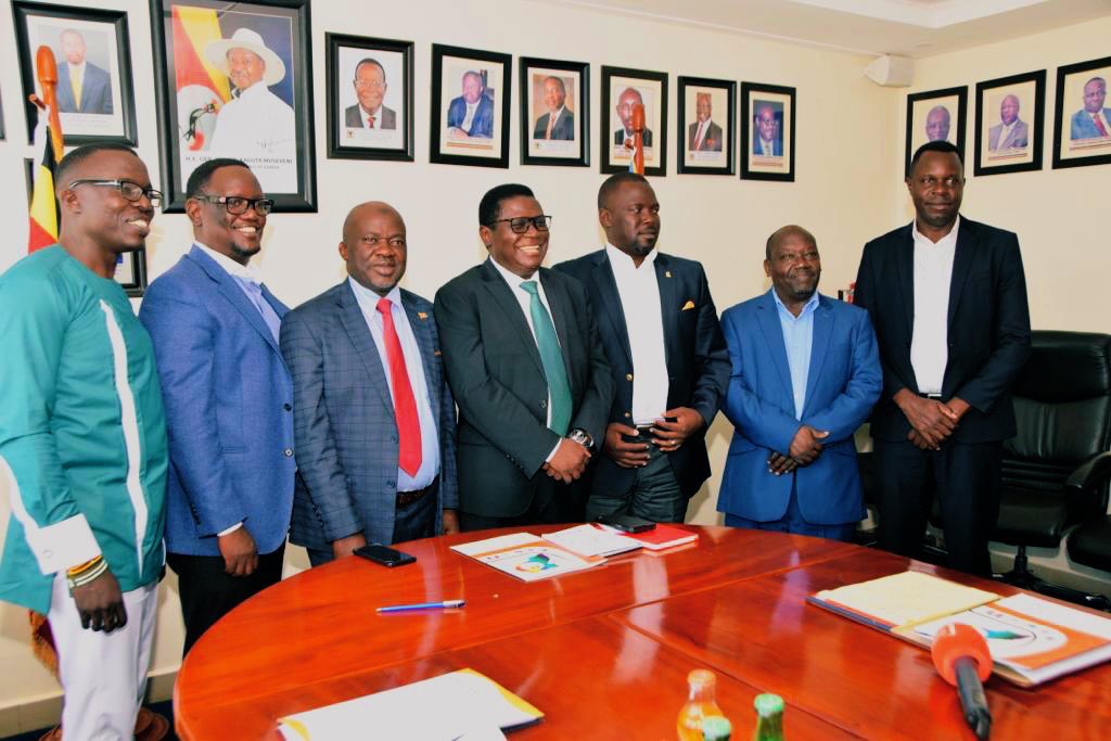 NimdUganda's tweet image. NIMD Country Director @FrankRusa and IPOD leaders met with the Minister of Justice and Constitutional Affairs Hon. Norbert Mao to discuss the future of dialogue processes in the country @WeAreNIMD @norbertmao @NRMOnline @jeema256 @PeoplesProgres4 @UPC_Since1960 @DPSecretariat1