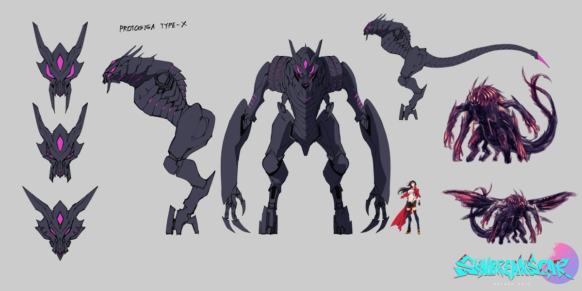 「More reveals to #SunbreakScar design wor」|ONEGAI PROJECT👾SUNBREAK SCARのイラスト
