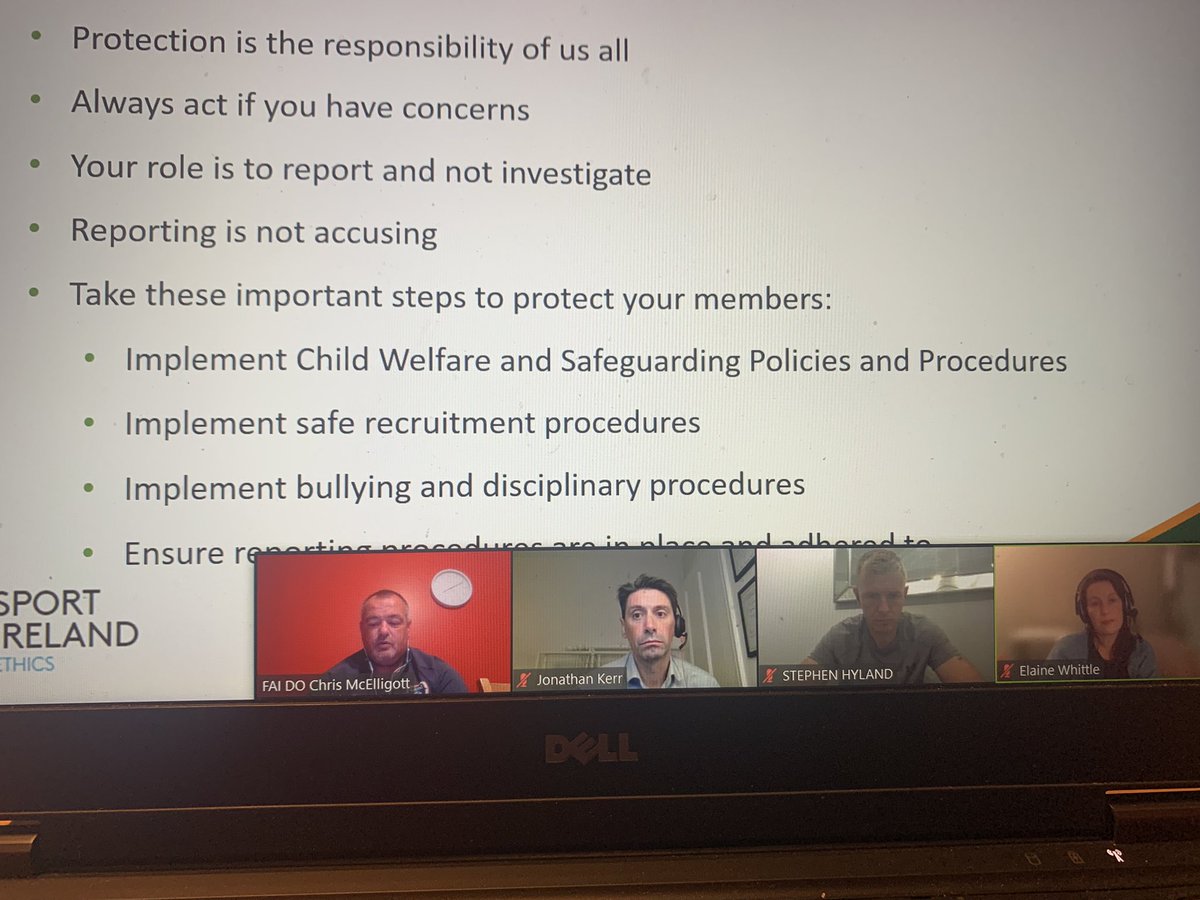 Safeguarding Workshop completed last night Coaches  and Committee from clubs around the country loads of engagement and knowledge from all involved <a href="/FAIreland/">FAIreland</a> @FAICoachEd