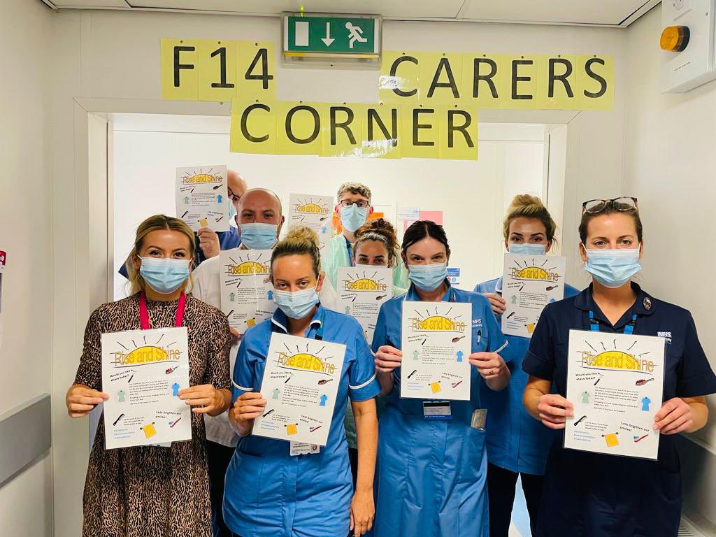 Sue Harrison ๐ (@suewhit73224135) on Twitter photo #RiseandShine campaign is in full swing on <a href="/MFTF14/">Ward F14 MFT</a> led by our DCRN Rachael today. Come and see what the fuss is about! Keeping our patients looking their best <a href="/WTWADementia/">WTWA Dementia Team</a> <a href="/ComplexWtwa/">WTWAComplex</a> <a href="/QualityWTWA/">WTWA Improving Quality</a> <a href="/FallsWtwa/">WTWA Falls Nurses</a> <a href="/SarahOwenRM/">Sarah Owen MFT</a> <a href="/WTWAeducation/">WTWA Corporate Education Team</a> <a href="/A7Wtwa/">Ward A7 WTWA</a> <a href="/opalassessunit/">OAU</a> <a href="/himynameisjaneg/">Jane Grimshaw</a> #RiseandShine campaign is in full swing on <a href="/MFTF14/">Ward F14 MFT</a> led by our DCRN Rachael today. Come and see what the fuss is about! Keeping our patients looking their best <a href="/WTWADementia/">WTWA Dementia Team</a> <a href="/ComplexWtwa/">WTWAComplex</a> <a href="/QualityWTWA/">WTWA Improving Quality</a> <a href="/FallsWtwa/">WTWA Falls Nurses</a> <a href="/SarahOwenRM/">Sarah Owen MFT</a> <a href="/WTWAeducation/">WTWA Corporate Education Team</a> <a href="/A7Wtwa/">Ward A7 WTWA</a> <a href="/opalassessunit/">OAU</a> <a href="/himynameisjaneg/">Jane Grimshaw</a>